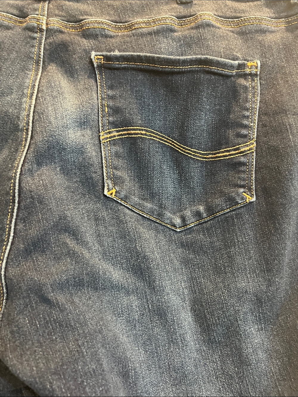 Lee Dark Wash Flare Jeans - Picture 6 of 8